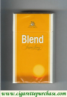 Blend super long cigarettes Sweden